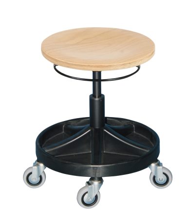 Hocker mit Ablagesystem